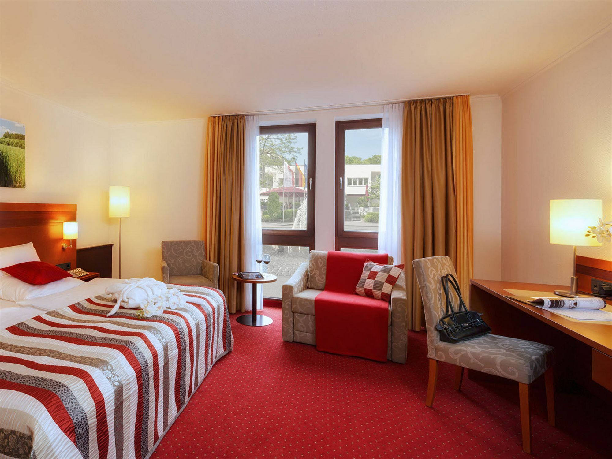 Hotel Am Rosenpark Aachen Bagian luar foto
